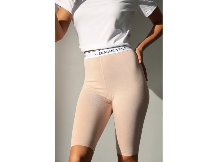 Шорты велосипедки женские German Volf. 23125 бежевого цвета