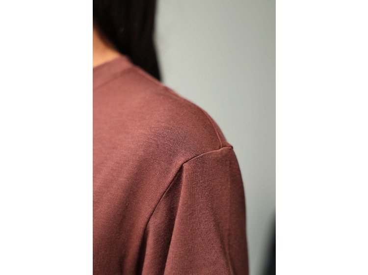 Платье модаловое German Volf. 24043 цвета шоколад