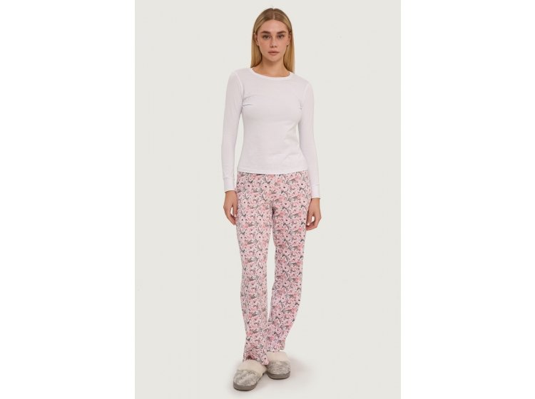 Пижамный комплект German Volf. 24044 трикотаж лонгслив и брюки