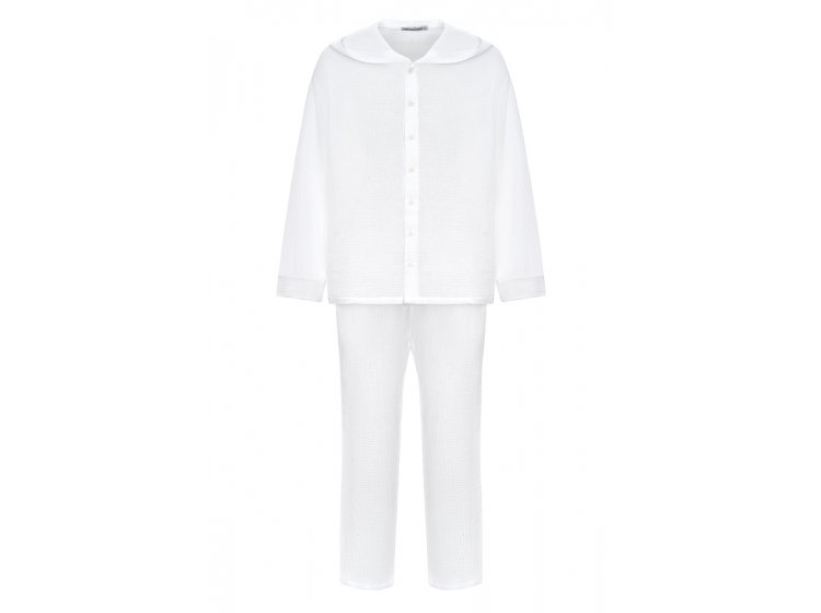 Костюм мужской муслиновый German Volf. 24067 белого цвета