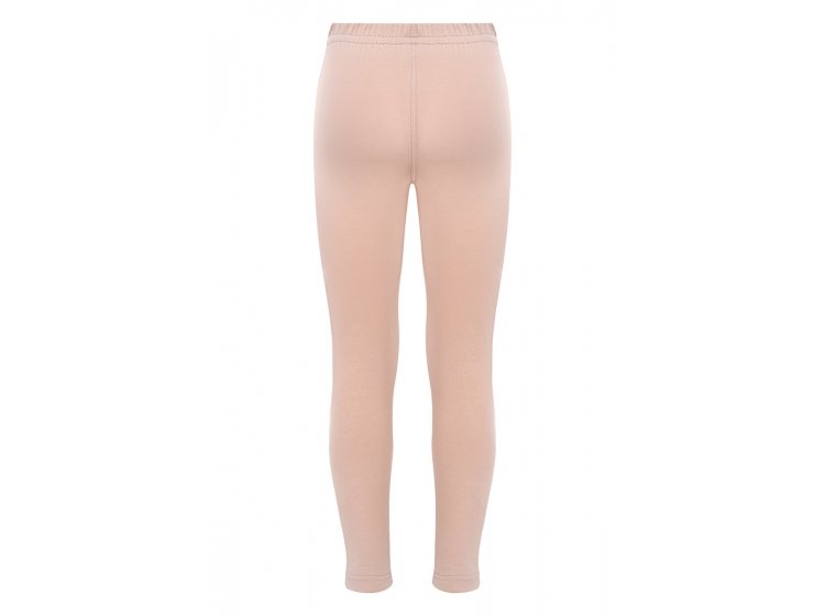 Лосины детские из хлопка German Volf. 24074 бежевого цвета