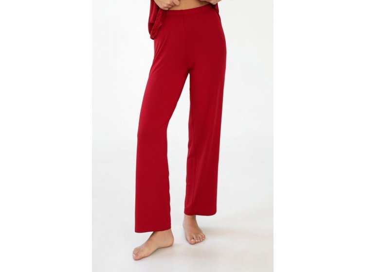Женские штаны для сна из модала German Volf. 24076 бордо