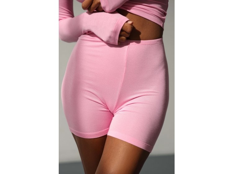 Бойшортс женские модаловый рубчик German Volf. 24112 розового цвета