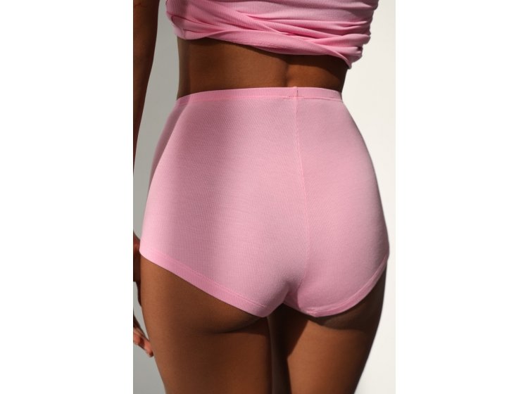 Трусы-брифы женские модаловый рубчик German Volf. 24115 розового цвета
