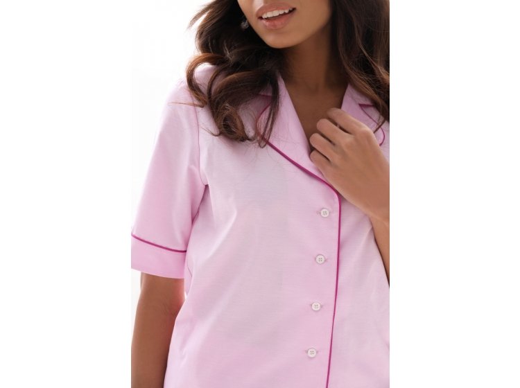 Пижамный комплект German Volf. 24160 хлопок розового цвета