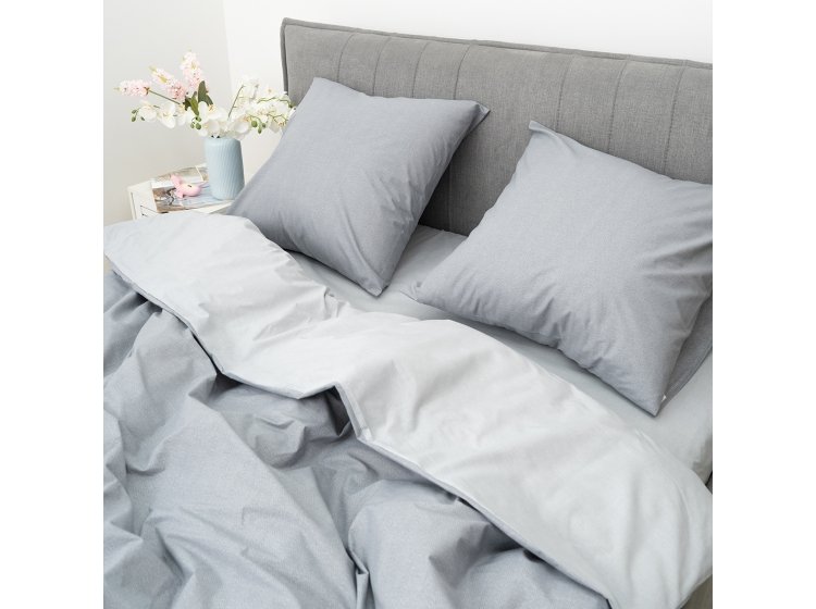 Постельное белье Isleep. Ранфорс 24279 простынь на резинке