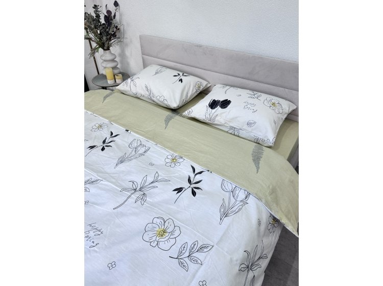 Постельное белье Ecotton. Сатин 24303 Цветы