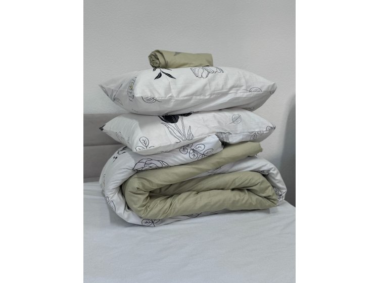 Постельное белье Ecotton. Сатин 24303 Цветы