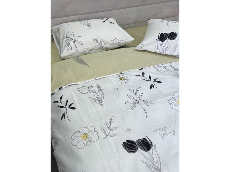 Постельное белье Ecotton. Сатин 24303 Цветы