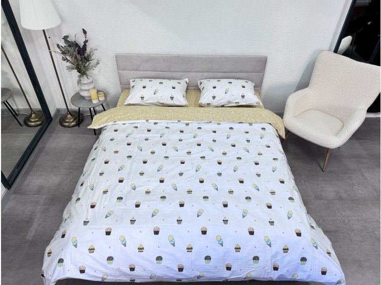 Постельное белье Ecotton. Сатин 24310 Сладкая жизнь