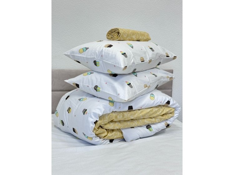 Постельное белье Ecotton. Сатин 24310 Сладкая жизнь