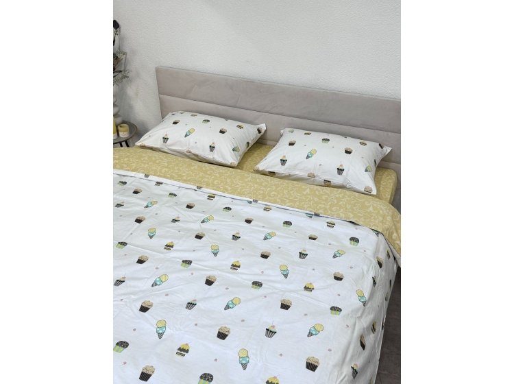 Постельное белье Ecotton. Сатин 24310 Сладкая жизнь