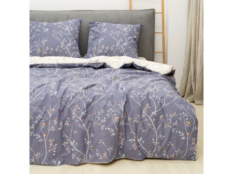 Постельное белье Isleep. Ранфорс 25354 простынь на резинке