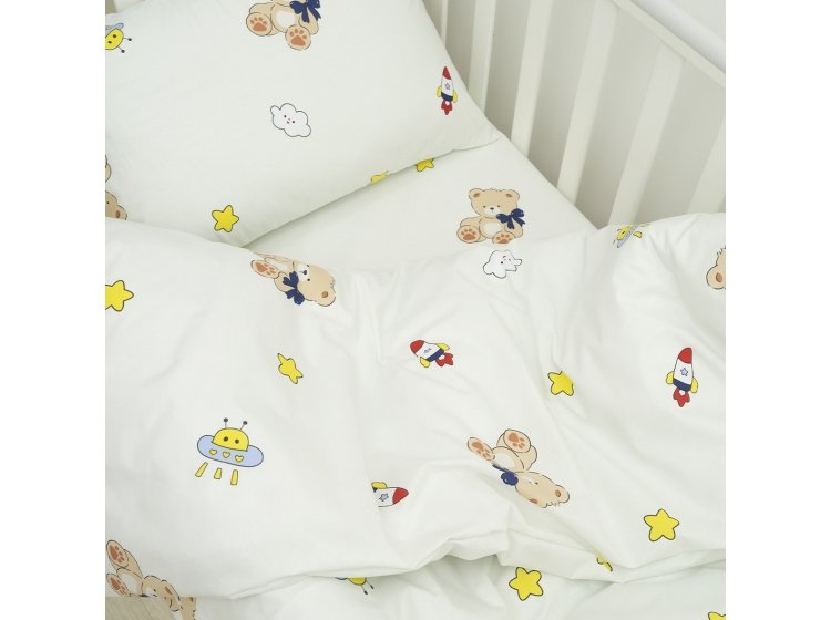 Постельное белье в детскую кроватку Viluta. Ранфорс 25361