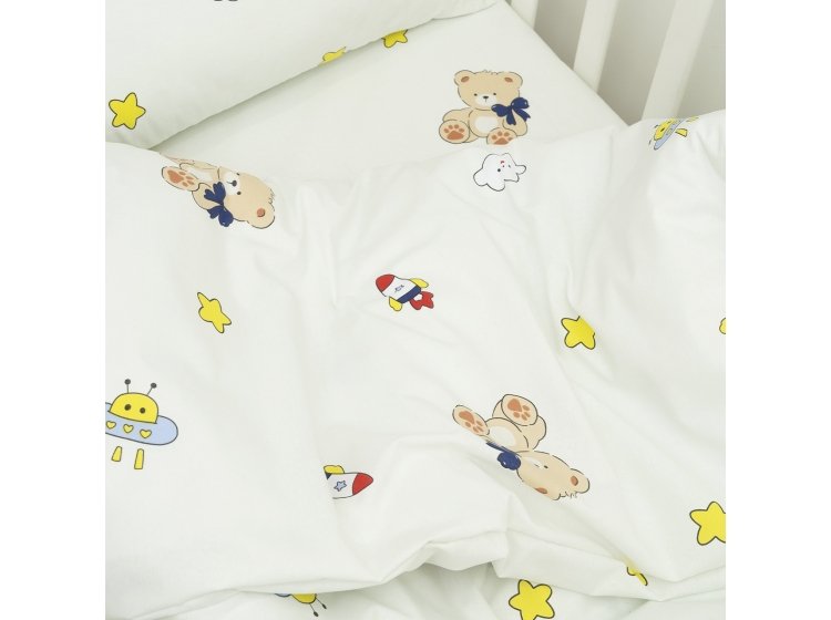 Постельное белье в детскую кроватку Viluta. Ранфорс 25361