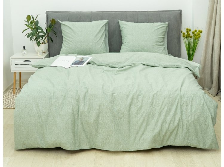 Постельное белье Isleep. Ранфорс 25385 простынь на резинке