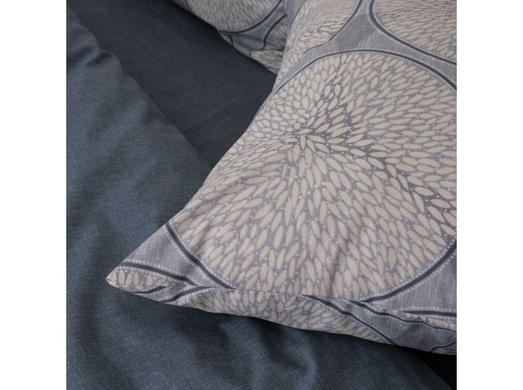 Постельное белье Isleep. Ранфорс 25391 простынь на резинке