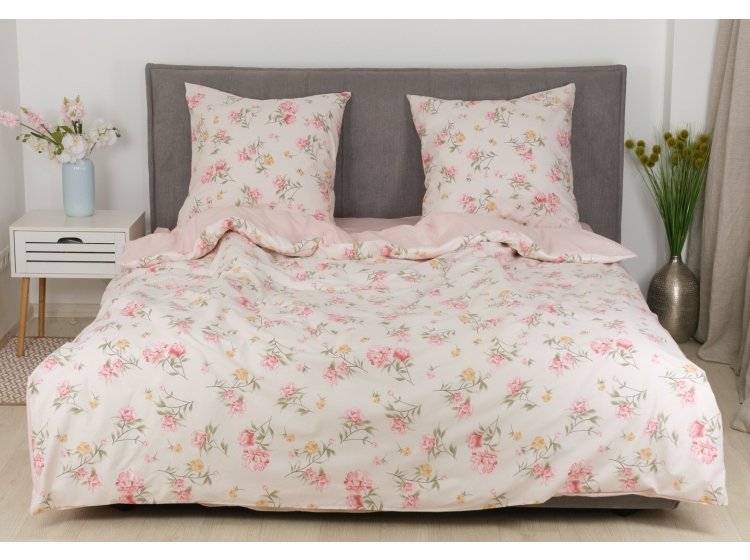 Постельное белье Isleep. Ранфорс 25409 простынь на резинке