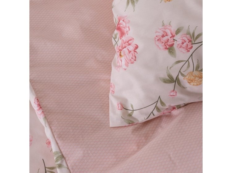 Постельное белье Isleep. Ранфорс 25409 простынь на резинке