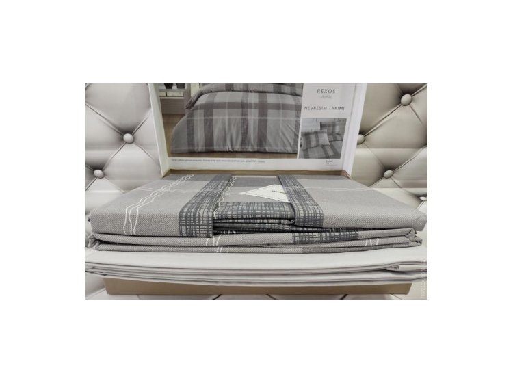 Постельное белье Altinbasak.  Ранфорс  Rexos marble