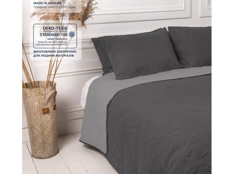 Покрывало ТЕП. Vintage Серое аравийская ночь