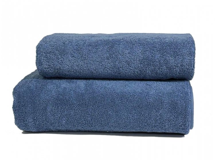Полотенце Parisa. Flat Cotton голубого цвета
