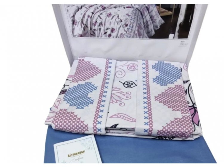 Постельное белье Altinbasak. Ранфорс Nily many