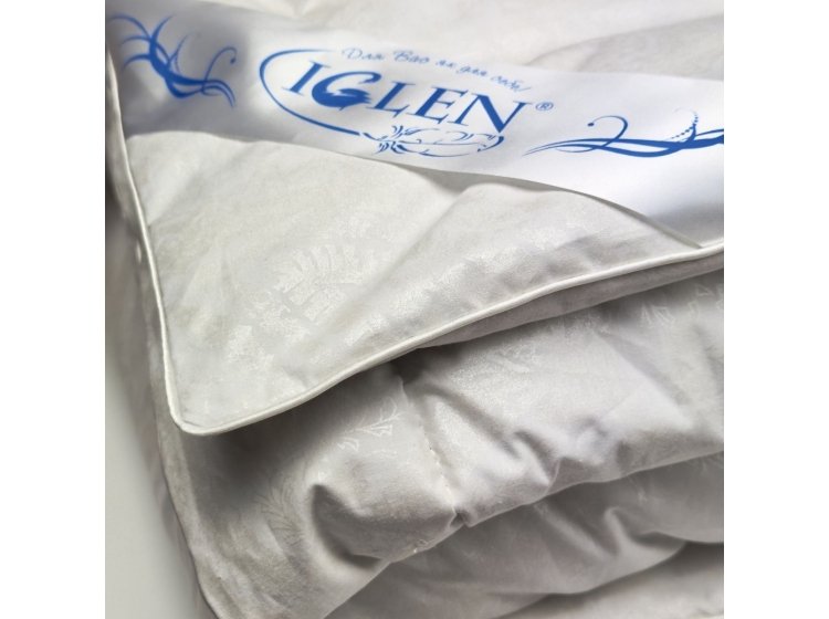 Одеяло "Iglen" 100% пух стеганное детское зимнее, 110х140 см