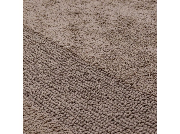 Коврик для ванной Home Line. Stripes серо-коричневый