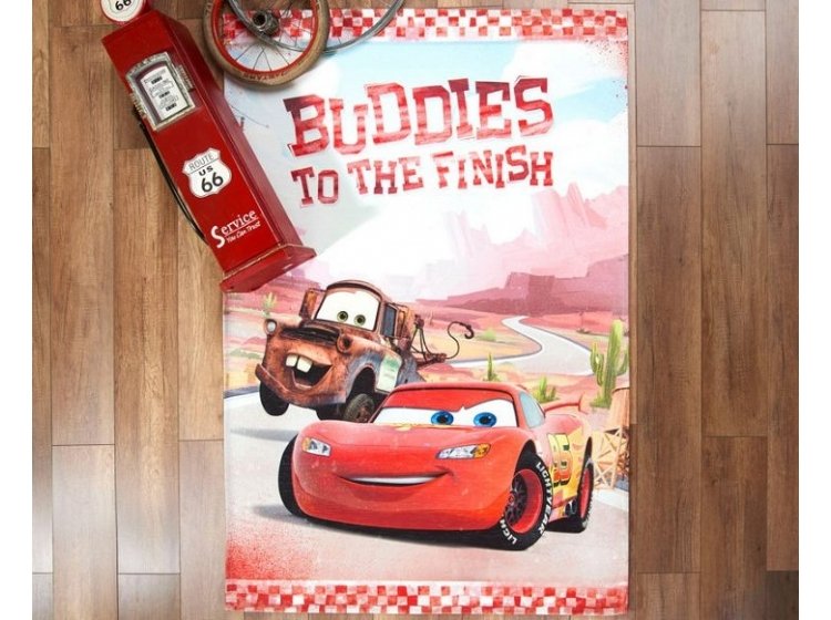 Коврик в детскую комнату ТАС. Disney Cars Buddies