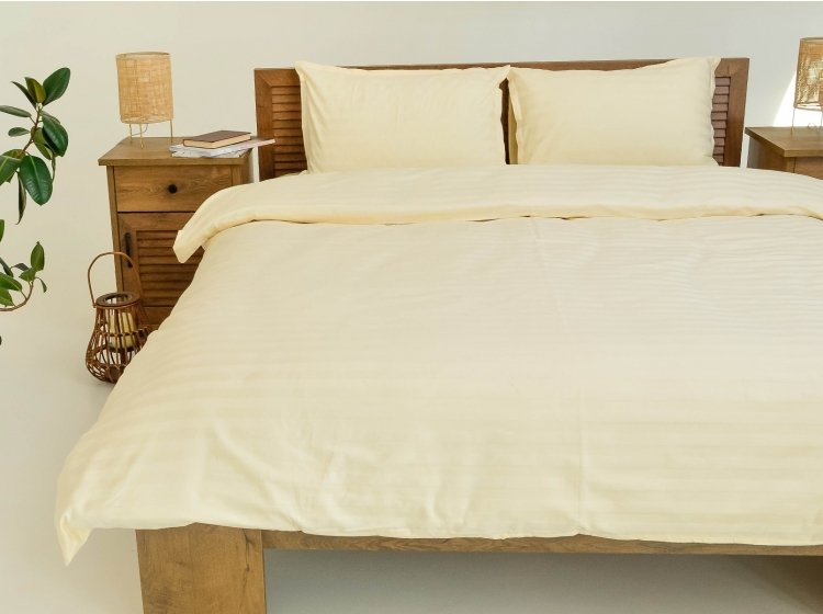 Постельное белье Viluta. Сатин страйп 70