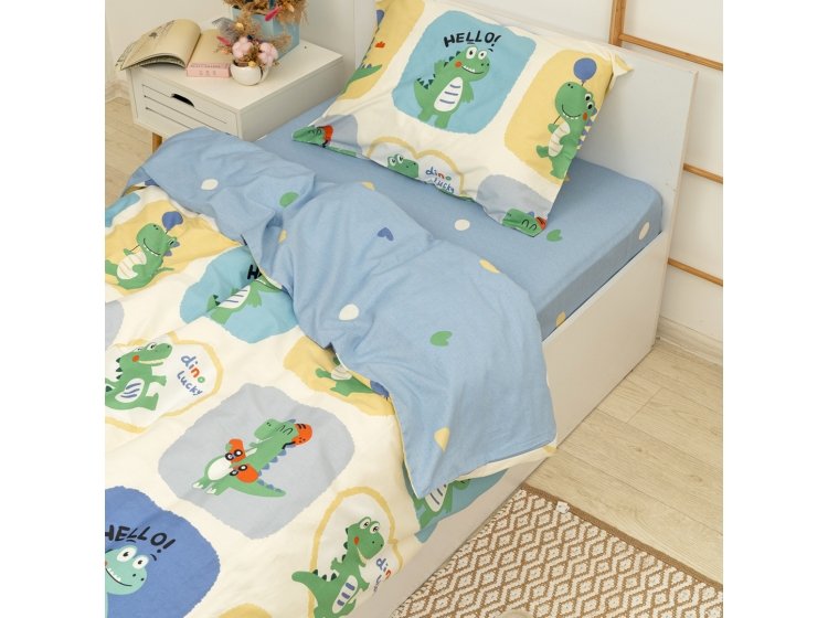 Подростковое постельное белье Viluta. Сатин 732 Динозаврики