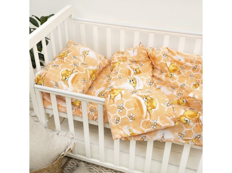 Постельное белье в детскую кроватку Viluta. 7823 оранжевый