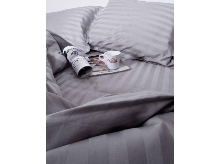 Постельное белье Viluta. Сатин страйп 80