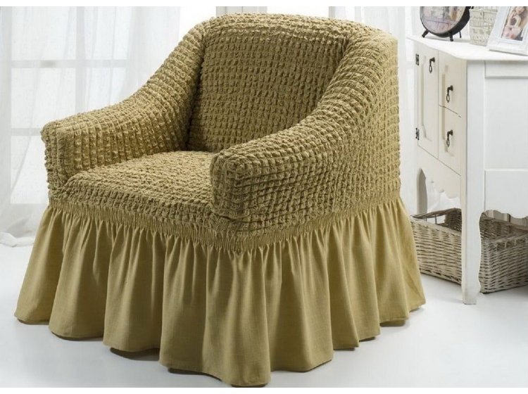 Чехол для кресла Arya. Burumcuk бежевого цвета