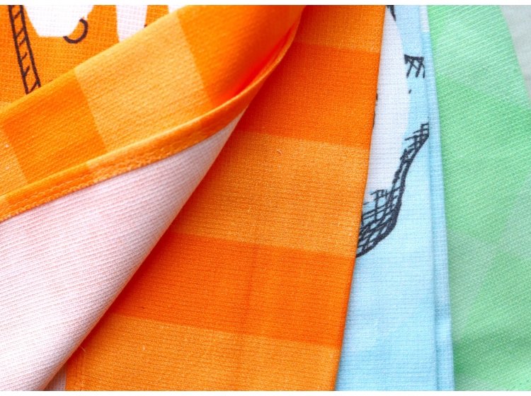 Набор кухонных хлопковых полотенец Maisonette. Health