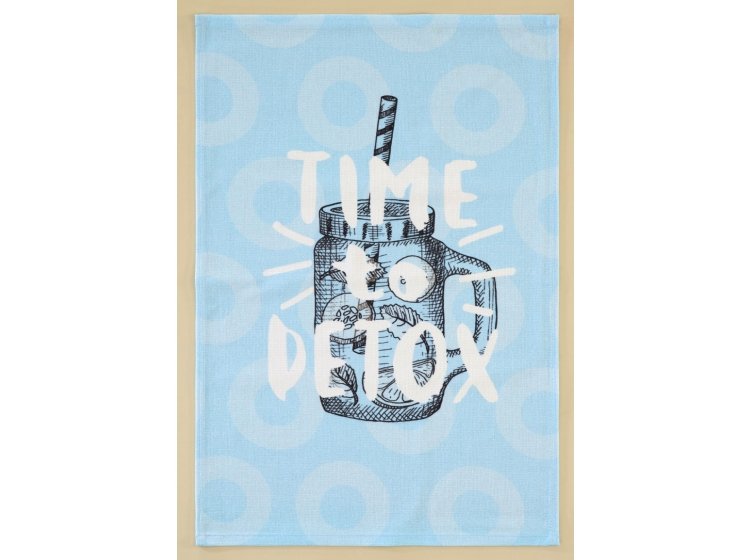 Набор кухонных хлопковых полотенец Maisonette. Health