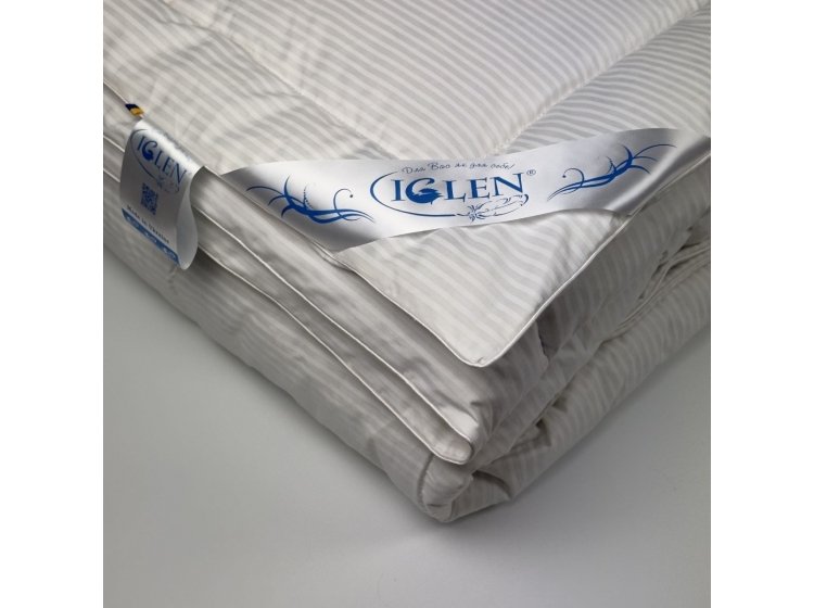 Одеяло "Iglen" 100% пух стеганное детское зимнее, 110х140 см