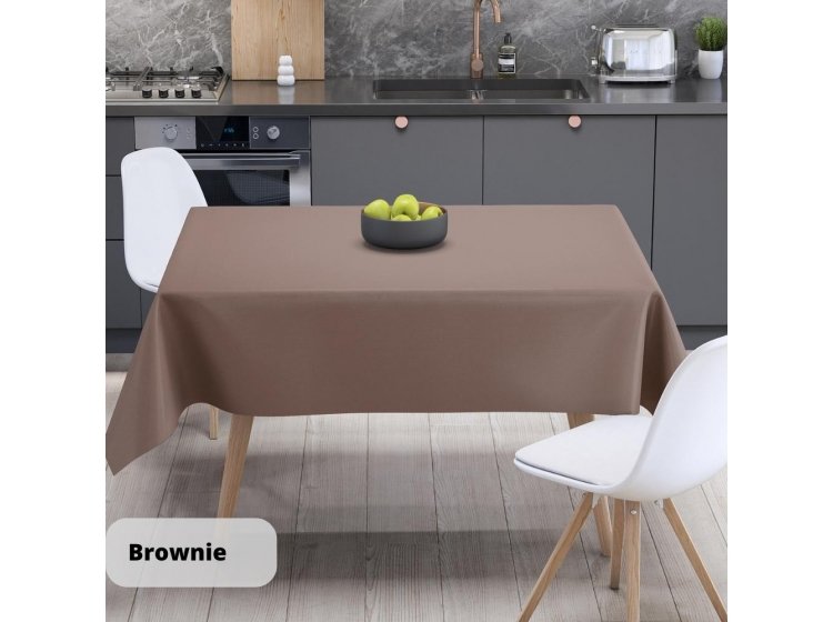Скатерть ТЕП. Aquastop водоотталкивающая Brownie