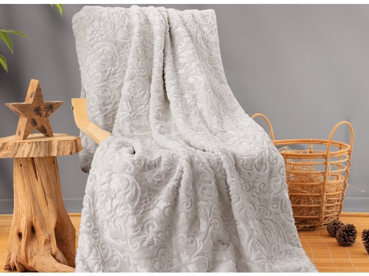 Плед Cotton box. Emboss Tas