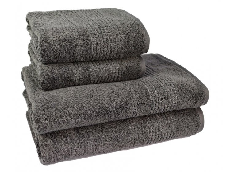 Полотенце Hobby. Box темно-серого цвета