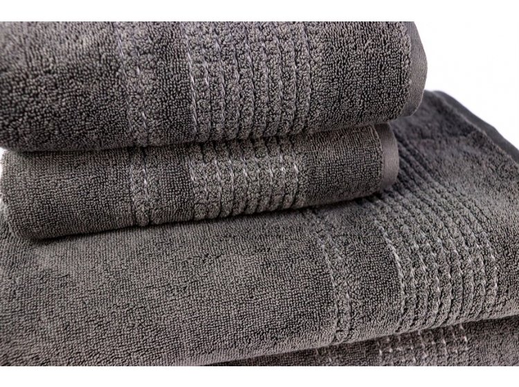 Полотенце Hobby. Box темно-серого цвета