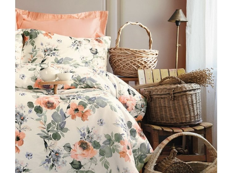 Постельное белье Issimo. Сатин Digital Ruusu