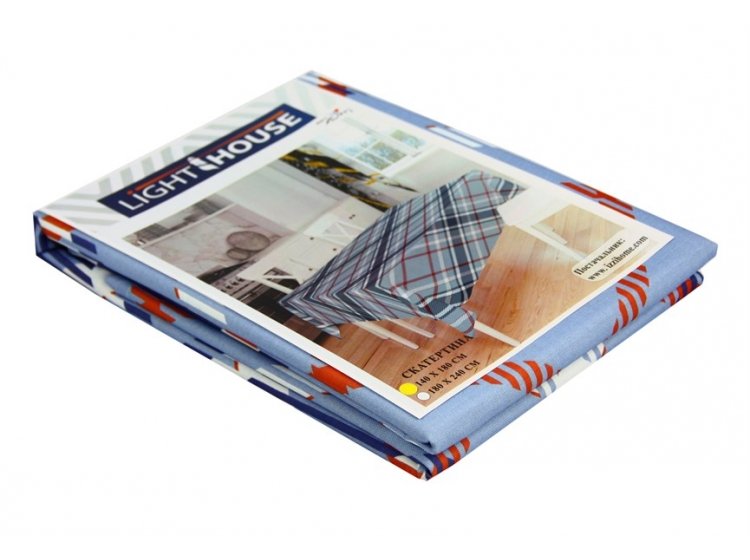 Скатерть Lighthouse. Diagonal blue