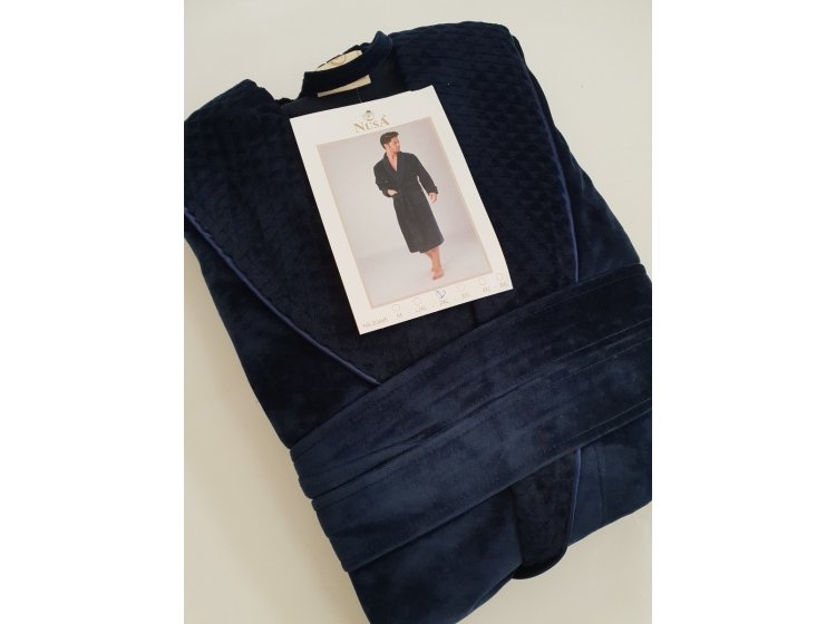 Халат мужской Nusa. ns 20665 lacivert