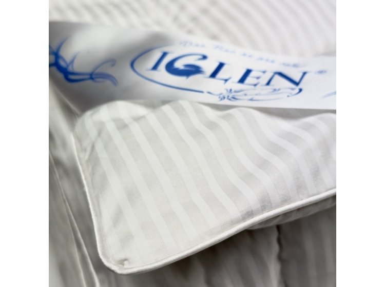 Одеяло "Iglen" 100% пух стеганное детское зимнее, 110х140 см