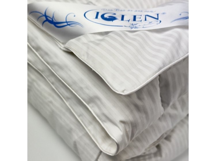 Одеяло "Iglen" 100% пух стеганное детское зимнее, 110х140 см