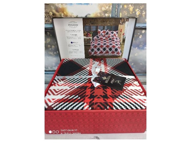 Постельное белье Belizza. Фланель Holiday