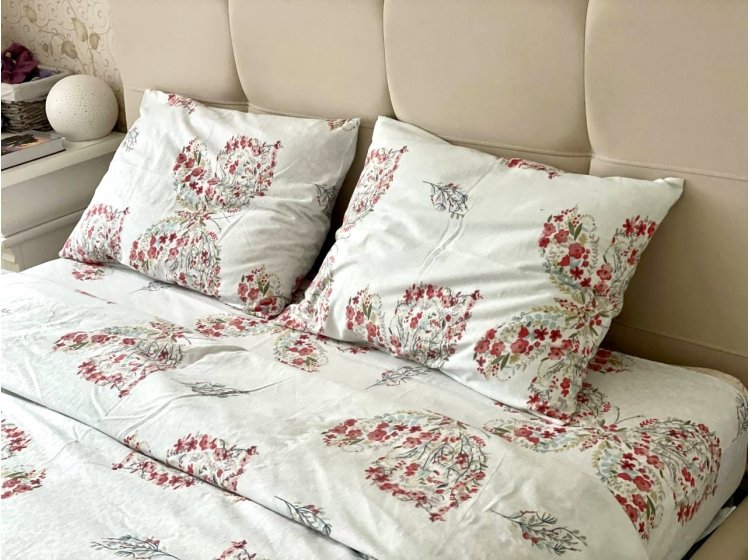 Постельное белье Novita. Фланель Букет