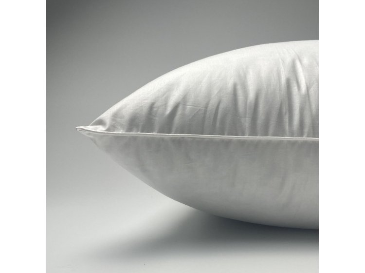 Подушка пуховая облегченная Iglen с серым пухом, 100% пух